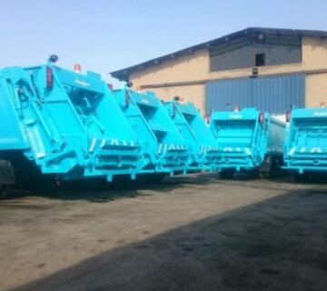 زباله کش ایسوزو - دستگاه پرس زباله