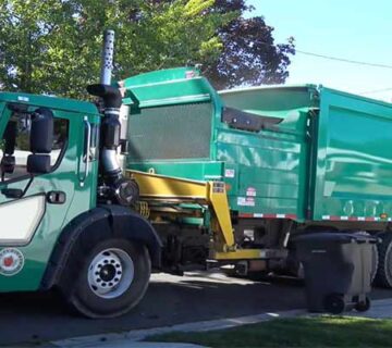 ماشین کمپرسی حمل زباله - زباله کش