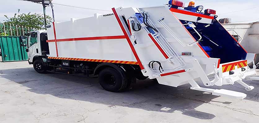 ماشین کمپرسی حمل زباله - قیمت زباله کش