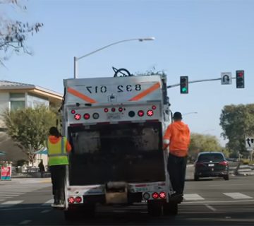 ماشین حمل ذباله - زباله کش