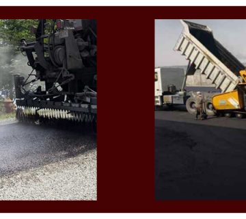 اسفالت پاشی-قیرپاش و حمل اسفالت