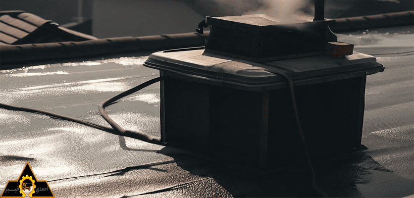 قیر پاشی کولر - قیر پاشی کف کولر