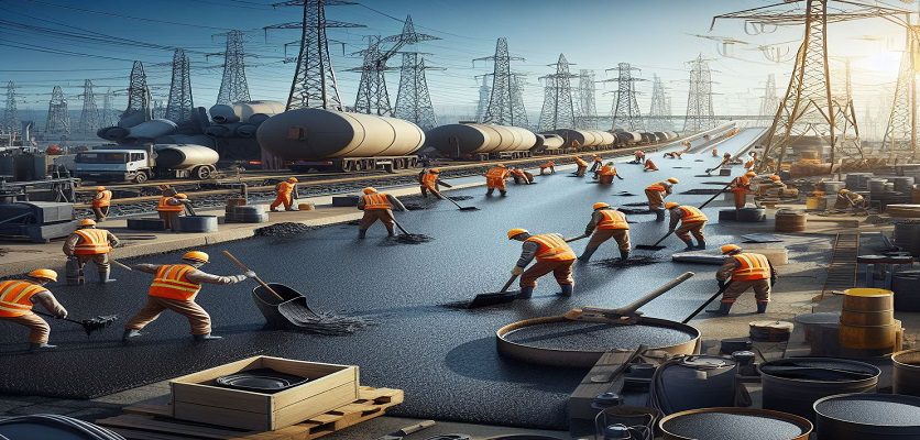 07 عنوان برای شیوه ها و کاربرد قیر پاش در پروژههای برق 1 07 عنوان برای شیوه ها و کاربرد قیر پاش در پروژههای برق