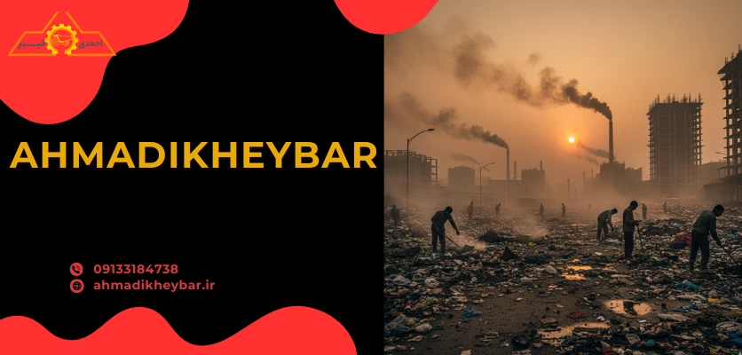 8 عنوان برای مشکلات زباله های شهری و صنعتی کشورهای در حال توسعه 1 چالش بازیافت - زباله های شهری