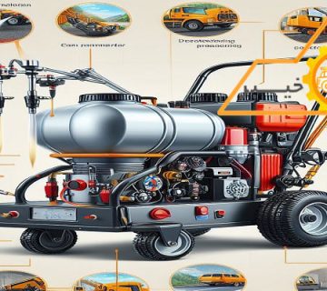 07 عنوان برای خصوصیات و ویژگی‌ ماشین قیرپاش بنزینی