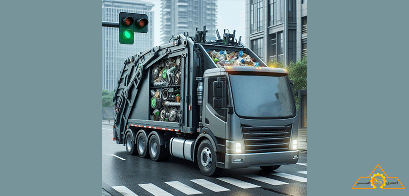 حمل زباله - فروش خودرو خاور مکانیزه زباله کش